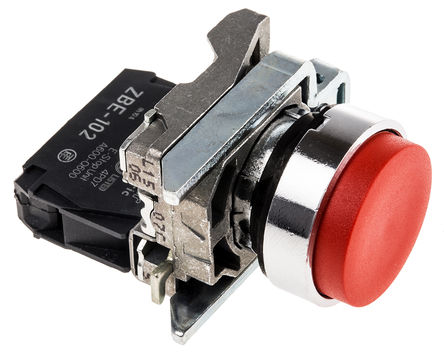 Schneider Electric - XB4BL42 - Schneider Electric XB4 ϵ IP66IP67IP69IP69K  ť XB4BL42, 尲װ, 6 A 550 mA ֱ		