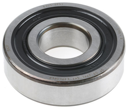 SKF - 6305-2RS1 - SKF   6305-2RS1, 11.6kN ̬, 25mm ھ, 62mm ⾶		