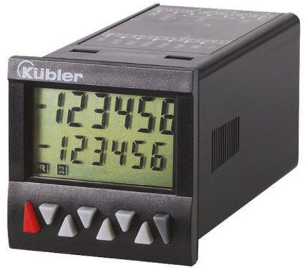 Kubler - 6.907.0100.0A0 - Kubler 12λ LCD ּ 6.907.0100.0A0, -999999  999999ʾΧ, ѹ, 5kHzƵ, 230 V Դ		