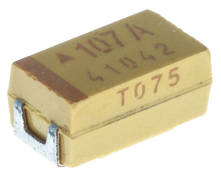 AVX - TPSC107K010R0075 - AVX TPS ϵ 100F 10% SMD  TPSC107K010R0075, 10 V ֱ, 6032-28 װ, 75m ESR, +125C		