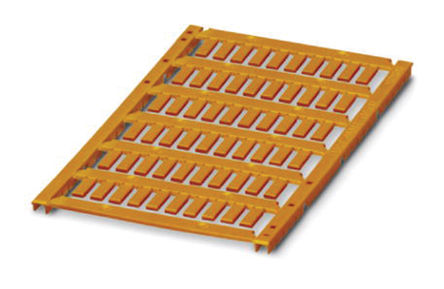 Phoenix Contact - 0801434 - Phoenix Contact 60װ ɫ Ƭ̶ ±ʶ 0801434, 4mm, 10 mm		