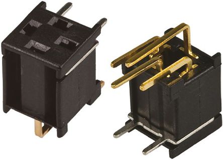 EAO - 18-946 - 90 deg PCB socket for pushbutton switch		