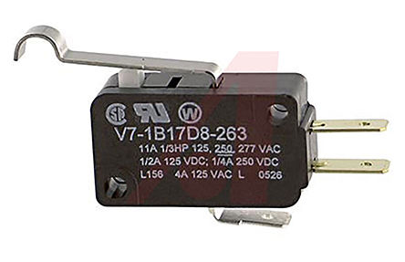 Honeywell - V7-1B17D8-263 - Honeywell V7-1B17D8-263 ˫ ָܸ ΢, 10 A @ 125 V 		