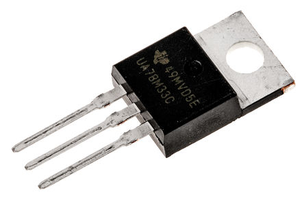 Texas Instruments - UA78M33CKCS - Texas Instruments UA78Mxx ϵ UA78M33CKCS ѹ, 5.3  25 V, 3.3 V, 500mA, 3 TO-220		