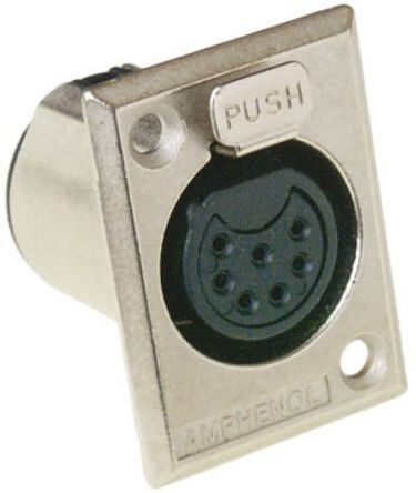 Amphenol - AC7FPZ - Amphenol 7·  尲װ XLR  AC7FPZ, ƽ𴥵		