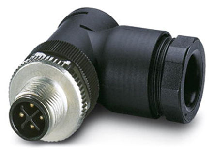 Phoenix Contact - 1408985 - Phoenix Contact 1408985 IP67 ֱ M12 , 12 A 63 V dc 1.5 mm2, 18  16 AWG		