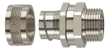 HellermannTyton - 166-31104 - HellermannTyton  ͭ ת µ PCS20-SM-M20, 20mm Ƴߴ, M20, IP54		