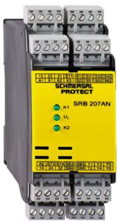 Schmersal - SRB207AN 24V - Schmersal  SRB 207AN ϵ ȫ̵ SRB207AN 24V, 24 V ֱԴ		
