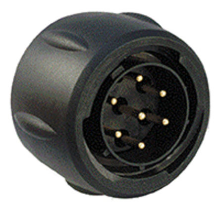 Souriau - UTS6128P - Souriau UTS ϵ�� 8· ���°�װ ֱ�� Բ�������� ��ͷ UTS6128P, ������, ����ʽ�Ӻ�		