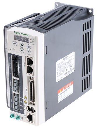 Schneider Electric - LXM23AU10M3X - Schneider Electric 1 kW   ŷ LXM23AU10M3X, 7.3 A, 220 V, 162mm, 85mm, 180mm, 0  +55 C		