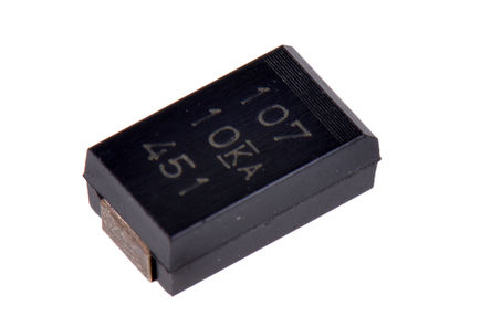 KEMET - T591D107M010ATE025 - KEMET T591 ϵ 100F 20% SMD  T591D107M010ATE025, 10 V ֱ, D װ, 25m ESR, +125C		