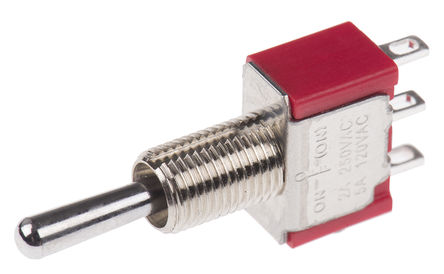 RS Pro - 1MS5T1B1M1QES-5 - RS Pro ˫ л 1MS5T1B1M1QES-5, ͨ-Ͽ-ͨ, 5 A @ 250 V 		