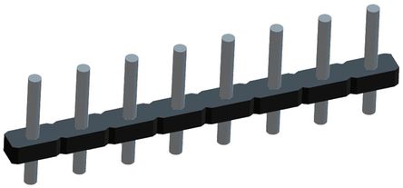 TE Connectivity - 1546931-8 - TE Connectivity Buchanan ϵ 5mm ھ 8 ·  ɫ ֱ PCB  1546931-8, ͨ, Ӷ˽		