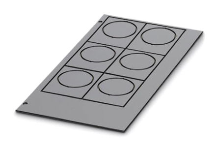 Phoenix Contact - 0822343 - Phoenix Contact 0822343 6װ ɫ հײɽǩ, 50mm, 38mm		