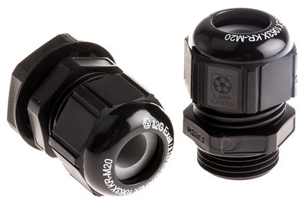 Lapp - 54115225 &amp; 53119120 - Lapp SKINTOP? KR-M ATEX plus ϵ IP68 ɫ Ϩ  ĸĵ¹̶ͷ 54115225 & 53119120, 5mm  10mmֱ, -20°C+80°C, M20		