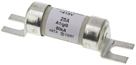 ABB - OFFNA1GG25 - ABB 25A A1ߴ gG ˨Ƭ۶ OFFNA1GG25, BS 88׼, 13.5mmֱ, 56mmܳ, 415V		