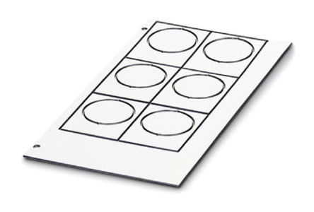 Phoenix Contact - 0822301 - Phoenix Contact 0822301 8װ ɫ հײɽǩ, 40mm, 30mm		