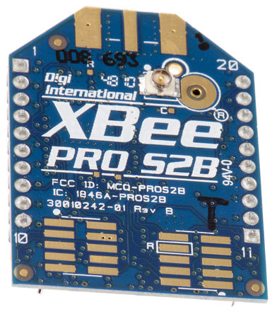Digi International - XBP24BZ7UITB003J - Digi International XBP24BZ7UITB003J ZigBee ģ, +10dBm, -102dBm, ADC, DIO, I2C, PWM, SPI, UART, WPANӿ		