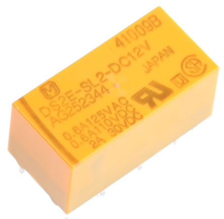 Panasonic - DS2E-SL2-DC12V - Panasonic DS2E-SL2-DC12V ˫˫ PCB װ ̵, 12V dc, ڵӦ		