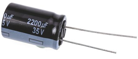 Panasonic - EEUFR1V222 - Panasonic FR  ϵ 35 V ֱ 2200F ͨ  EEUFR1V222, 20%ݲ, +105C		