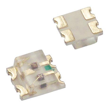 Dialight - 598-8410-202F - Dialight ˫ɫ ɫ/ɫ LED 598-8410-202F, 2.4 V, 20mA, 100 mcd, 140 ӽ, 4  1616 (0606) װ		