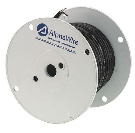 Alpha Wire - 25463 BK005 - Alpha Wire XG2, XTRA-GUARD 2 ϵ 30m 3 о  ۰ PUR  ҵ 25463 BK005, 300 V, 0.56 mm2 , -30  +90 C		