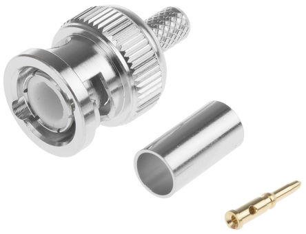 TE Connectivity - 1-1337426-0 - TE Connectivity 50 ֱ °װ  BNC  1-1337426-0, 0  4GHz, ѹ ˽, RG141 A/U, RG58 C/U, 		