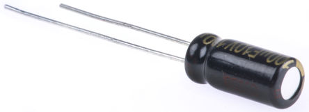 Panasonic - EEUFM1A101 - Panasonic FM  ϵ 10 V ֱ 100F ͨ  EEUFM1A101, 20%ݲ, +105C		