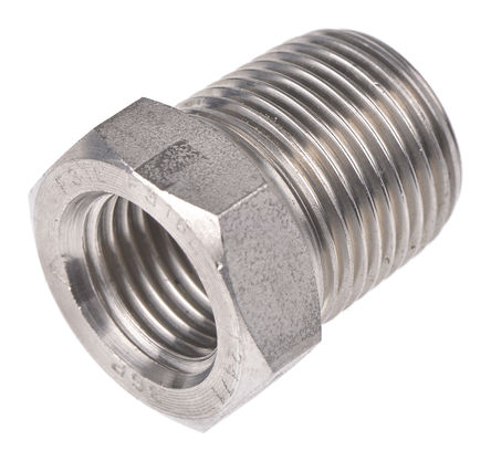 RS Pro - 3/8in Hex Bushing M/F - RS Pro 0.67in  ƹܼ 3/8in Hex Bushing M/F, , 3/8 in R  (ͷ1), 1/4 in Rc ʽ (ͷ2) R(T) Rc(T)		