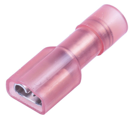 RS Pro - FDFNYD1-187(5) - RS Pro FDFNYD1 ϵ ɫ Ե ѹӲ FDFNYD1-187(5), 4.75 x 0.5mm, ͭо		