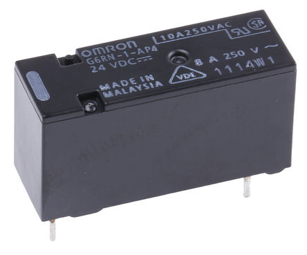 Omron - G6RN1AP424DC - Omron G6RN1AP424DC  PCB װ Ǳ̵, 5 A, 24V dc		
