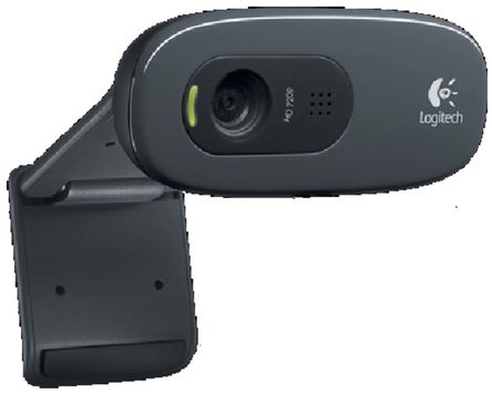 Logitech - 960-000582 - Logitech C270 ɫ USB ͷ, 1280 x 720pixels, ˷		