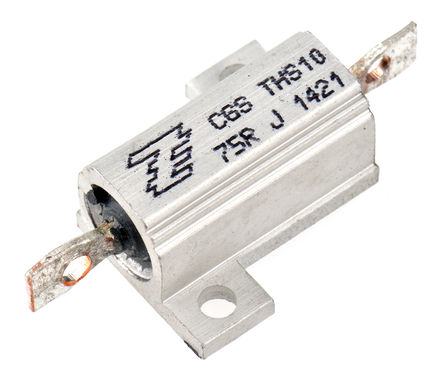 TE Connectivity - THS1075RJ - TE Connectivity THS10 ϵ THS1075RJ 10W 75 5%  尲װ̶ֵ, ƬӶ, Ƿװ		