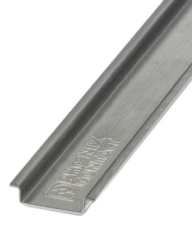 Phoenix Contact - 0801704 - Unperforated DIN Rail, 35x7.5x2000mm, Al		