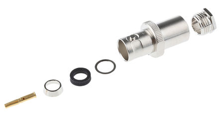 Telegartner - J01003A1227 - Telegartner 75 ֱ °װ ĸ BNC  J01003A1227, 0  4GHz, ǯ ˽, RG59 B/U, 		