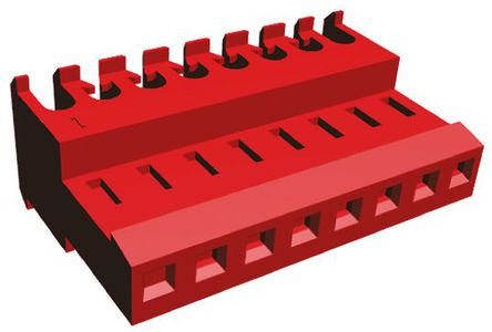 TE Connectivity - 3-641653-8 - TE Connectivity MTA-100 ϵ�� 8· 2.54mm�ھ� ֱ�� ĸ IDC ������ 3-641653-8, ���°�װ		