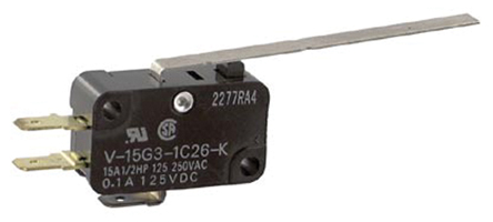 Omron - V15G31C26KBYOMI - Omron V15G31C26KBYOMI ˫ ڸ ΢, 15 A @ 250 V 		