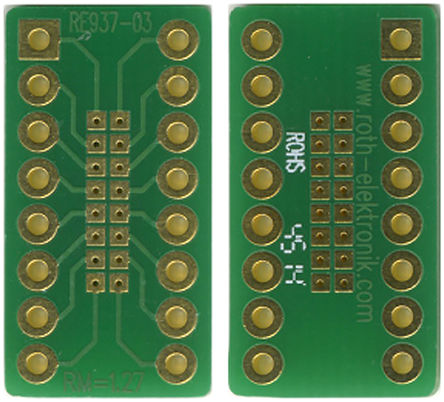 Roth Elektronik - RE937-03 - Roth Elektronik RE937-03 ˫ չ, ·, 21.59 x 11.43 x 1.5mm		