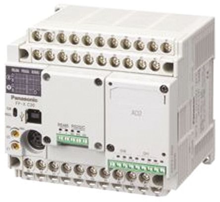 Panasonic - AFPX-C30R - Panasonic AFPX-C ϵ ϵ PLC CPU AFPX-C30R, 64 MBڴ, ̫, 32 , 40 I/O ˿, 115.2 kbps, DIN찲װ		