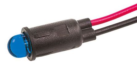 Marl - 352-520-04-40 - Marl 352-520-04-40 4.8 mm ͹ ɫ LED ָʾ, ߽Ӷ, 0.25inװ׳ߴ, 4.5 V		