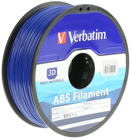 Verbatim - 55002 - Verbatim ɫ 1.75mmֱ FDM ABS 3D ӡ˿Ĳ 55002, 1kg		