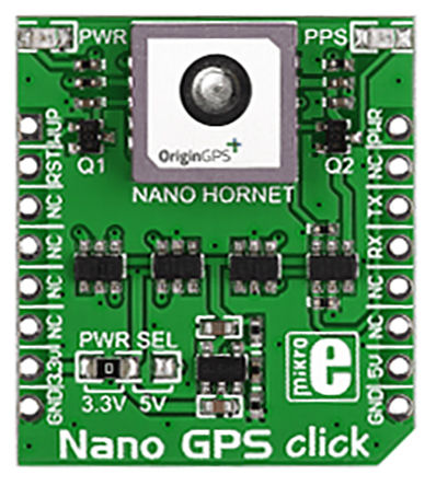 MikroElektronika - MIKROE-1912 - MikroElektronika Nano GPS ԰ MIKROE-1912		