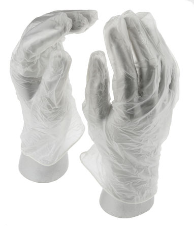 Ansell - 34-755/095 - Ansell DuraTouch ϵ 100װ ͸ ϩ ϩ 34-755/095, ߴ 9.5 - XL, ʺҪʳƷȫӦ		