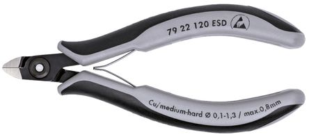 Knipex - 79 22 120 ESD - Knipex бǯ и 79 22 120 ESD, 120mm ܳ, 1.3mm и		