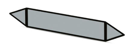 Phoenix Contact - 1014234 - Phoenix Contact 1014234 250װ ɫ հײɽǩ, 52mm, 560mm		