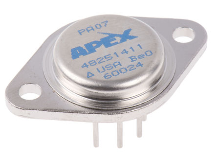 Apex - PA07 - Apex PA07 ߵѹ Ŵ, 1.3MHz, 8 TO-3װ		