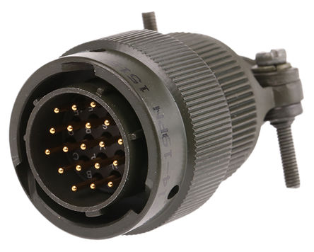 Amphenol - 62GB-16F14-19PN - Amphenol 62GB ϵ 19· °װ   ͷ 62GB-16F14-19PN, о, ǳߴ14, MIL-DTL-26482		