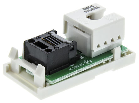 MK - K5845 WHI - MK Logic Plus ϵ ɫ Cat5e RJ45 RJ K5845 WHI		