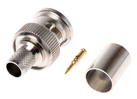 RS Pro - R13-010-01-112712000 - RS Pro 75 ֱ °װ  BNC  R13-010-01-112712000, 1GHz, ѹ ˽, PSF 1/2, 		