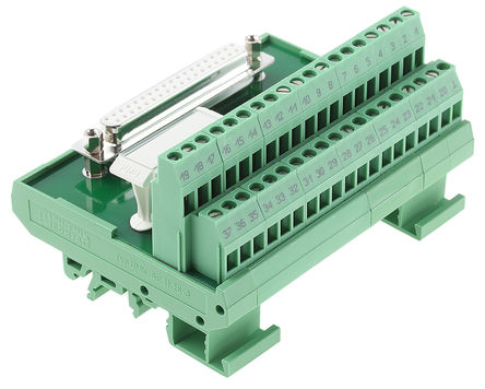 Phoenix Contact - 2281212 - Phoenix Contact 2281212 37 D-Sub DIN 찲װ ĸ ӿģ, 125 V /ֱ, 2.5A		